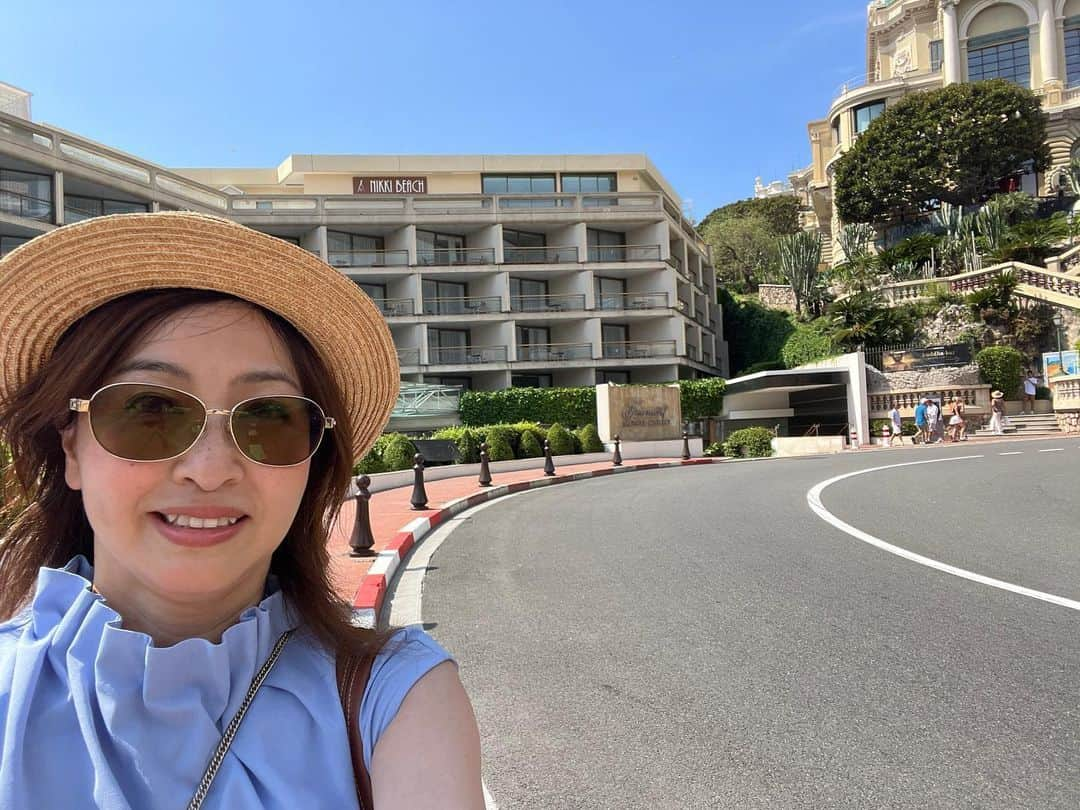 吉田由美さんのインスタグラム写真 - (吉田由美Instagram)「世界一有名なヘアピンカーブ  #ローズヘアピン  in MONACO」6月26日 14時09分 - yumi__yoshida