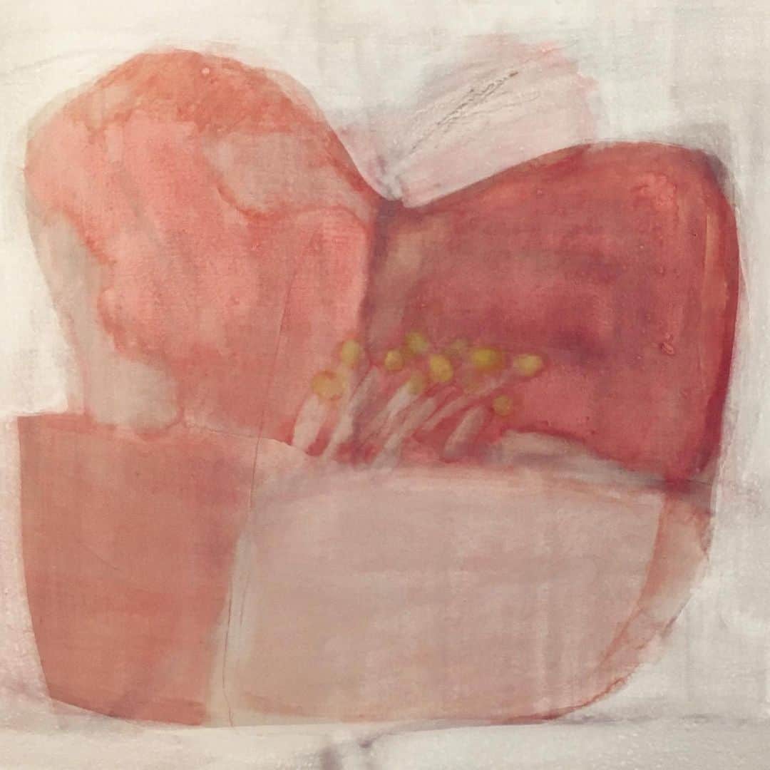 Uzo Hiramatsuのインスタグラム：「past work #painter #Japan #fukuoka #contemporaryart #painting #drawing #mixedmedia  #flower #flowers」