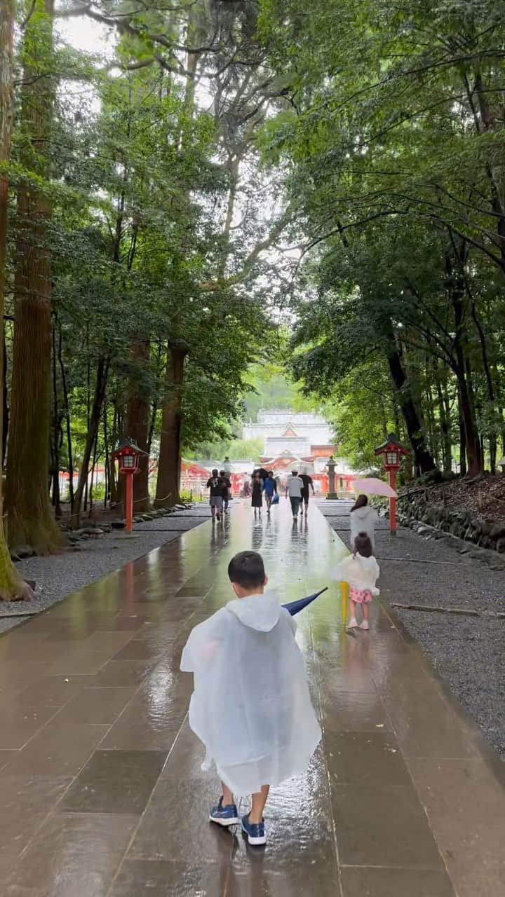 エリナ シルカのインスタグラム：「霧島神宮⛩️」