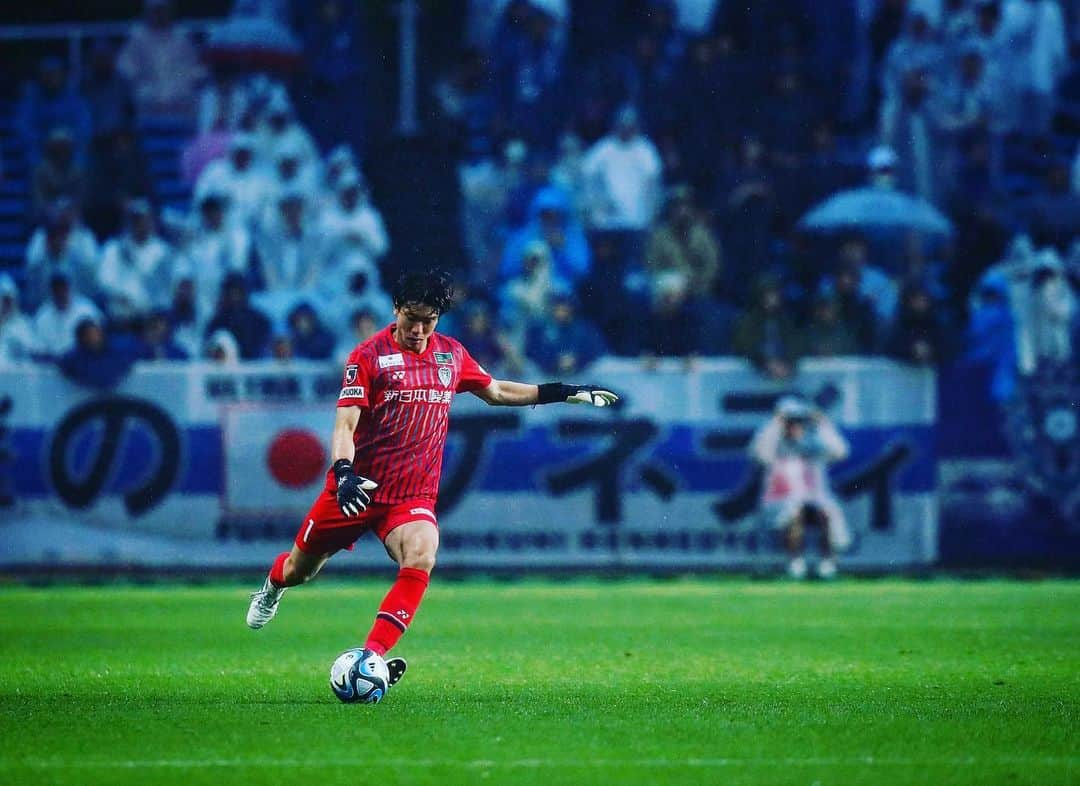 永石拓海のインスタグラム：「やるしかない🔥  #jleague #dazn  #avispafukuoka  #soccer #football #アビスパ福岡  #永石拓海」