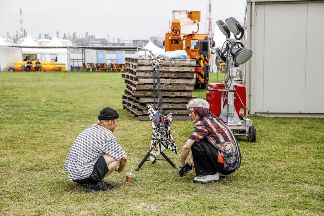 SINさんのインスタグラム写真 - (SINInstagram)「DEAD POP FESTiVAL 2023 Photo by @koheisuzukiphoto」6月26日 17時35分 - yureneiro