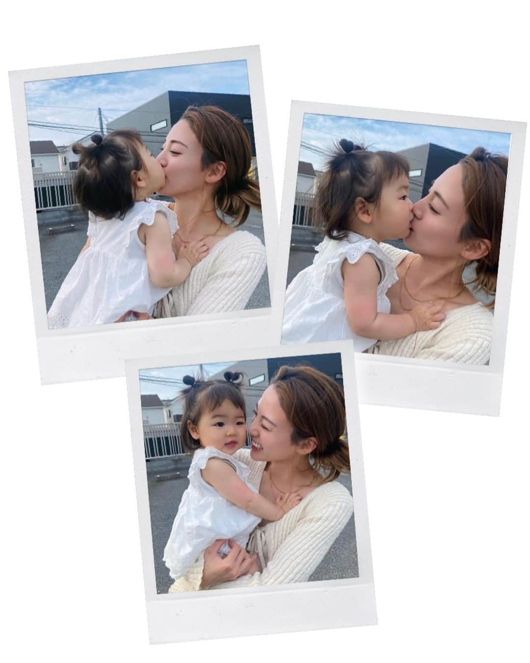 志田友美（ゆうみん）さんのインスタグラム写真 - (志田友美（ゆうみん）Instagram)「👩‍❤️‍💋‍👩🩵 ㅤ  めー！😠て言うと  あ""😡！！って一丁前に反抗されます🤷🏼‍♀️  #10ヶ月ベビー #11ヶ月ベビー #女の子ママ #イヤイヤ期 #なかよぴ」6月26日 21時05分 - yuumi_shida