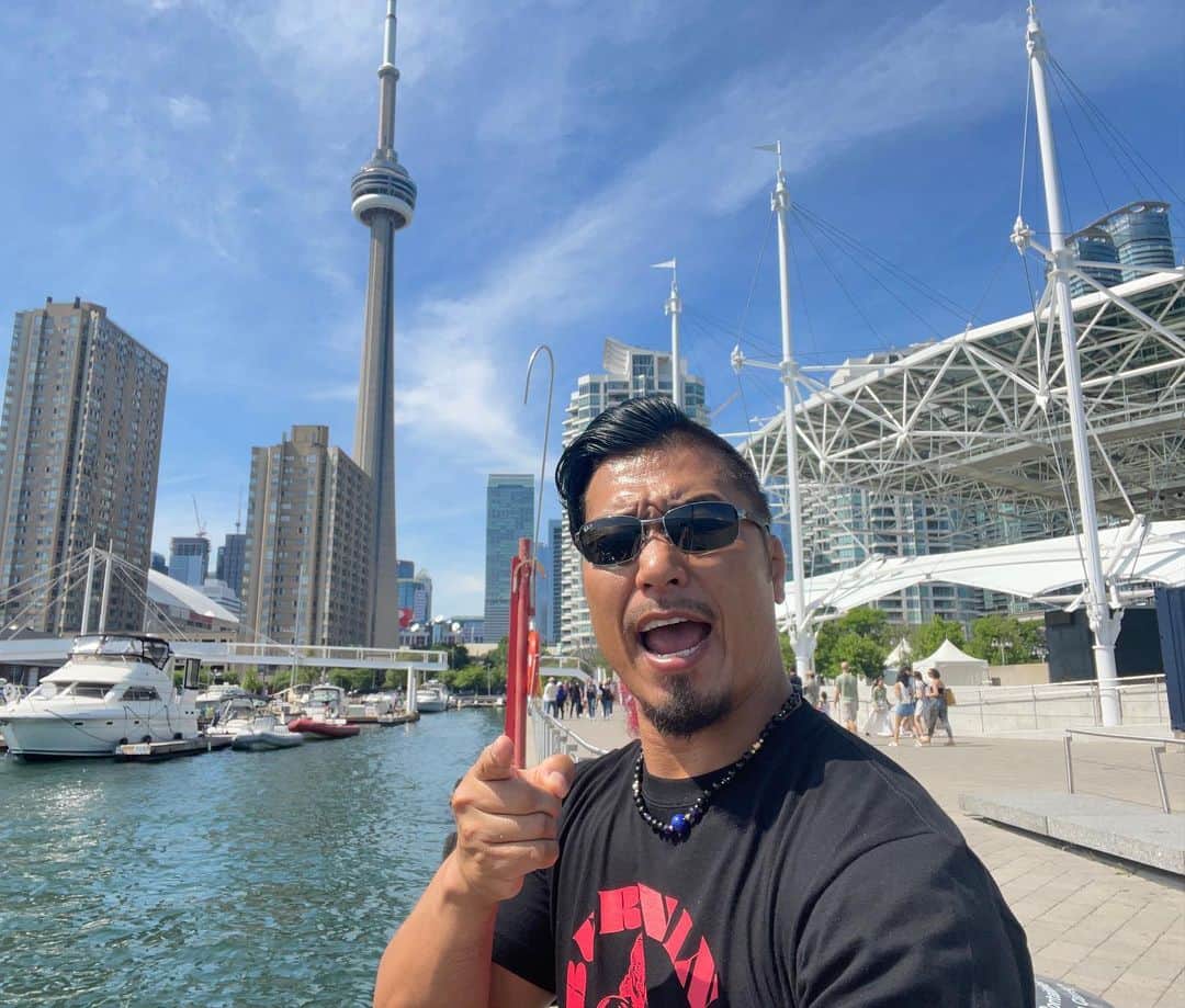 鷹木信悟さんのインスタグラム写真 - (鷹木信悟Instagram)「カナダ遠征の思い出...🇨🇦 #Toronto #njpw #AEW  #ForbiddenDoor #LOSINGOBERNABLESdeJAPON」6月26日 18時02分 - takagi__shingo