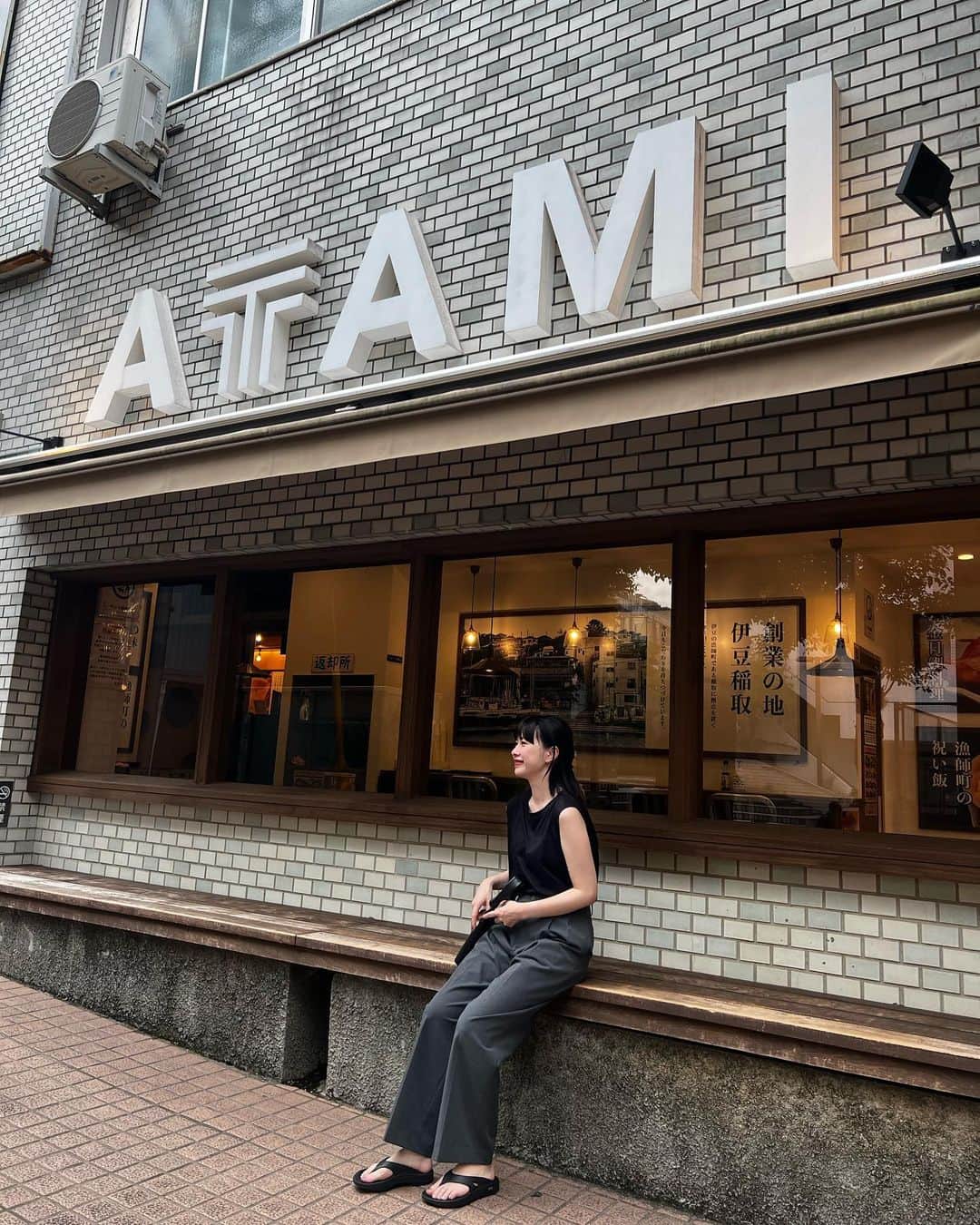 のインスタグラム：「아타미 사진 끝 🫧」
