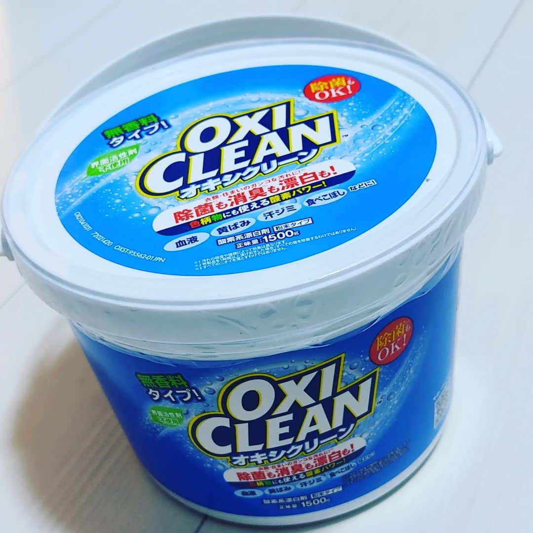 越中睦士さんのインスタグラム写真 - (越中睦士Instagram)「#オキシクリーン #oxiclean」6月26日 18時40分 - makotokoshinaka