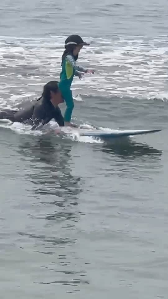 高橋忍のインスタグラム：「いい波だったね！  #サーフィン #surf」