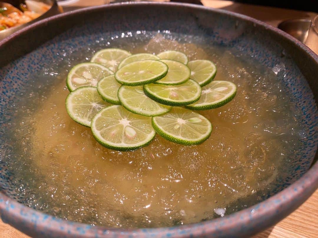 近藤千尋さんのインスタグラム写真 - (近藤千尋Instagram)「先日、 #ちーまこ　VTRで見たお店に🍲💗 空いてるメンバーで 行ってきました☺️🍴笑  マッコリも幸せすぎた。。。！！！ こんな時間があるから頑張れるよねぇ💗☺️  今週も頑張りましょう‼️💕」6月26日 18時52分 - chipichan.1215