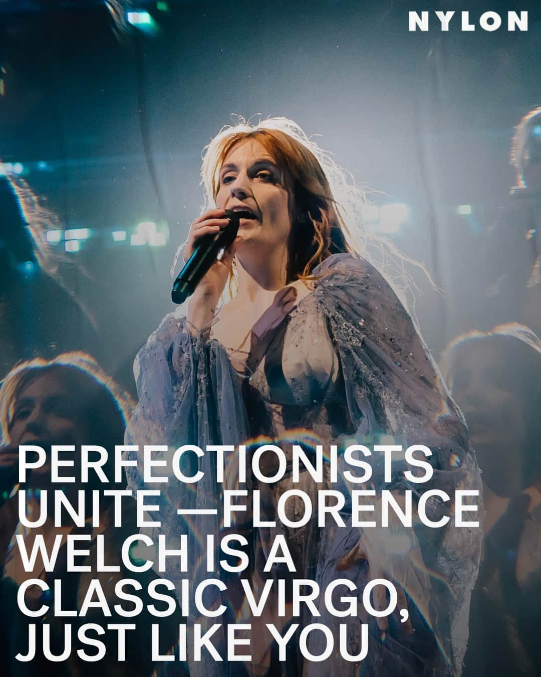 Nylon Magazineさんのインスタグラム写真 - (Nylon MagazineInstagram)「One thing about our collective indie mother #FlorenceWelch? She's a textbook Virgo. In the thick of touring all across Europe for 'Dance Fever' — the #FlorenceAndTheMachine lead vocalist talks memes, old furniture hunting, and more with @eenaffets. Link in bio.  [Getty]」6月27日 6時15分 - nylonmag