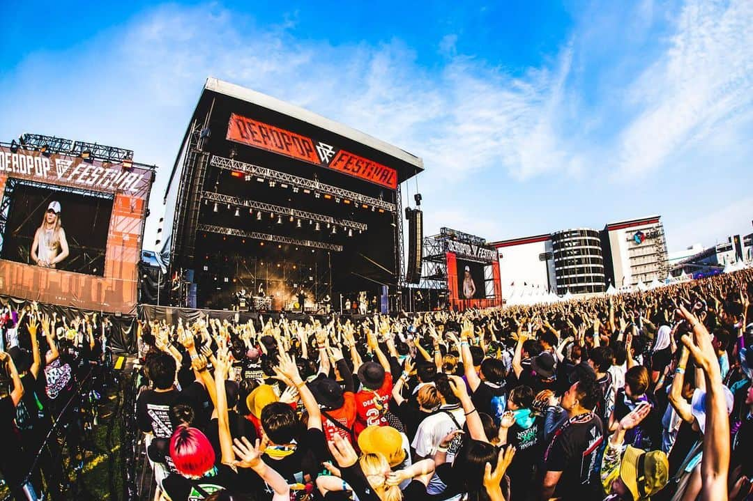 Kazuki Takemuraさんのインスタグラム写真 - (Kazuki TakemuraInstagram)「DEAD POP FESTiVAL 2023 -解-  Big up for @sim_japan I’m proud to be part of DEAD POP FESTiVAL 2023. Thank you for having us.  📷 @cazrowaoki」6月26日 21時29分 - kazucrossfaith