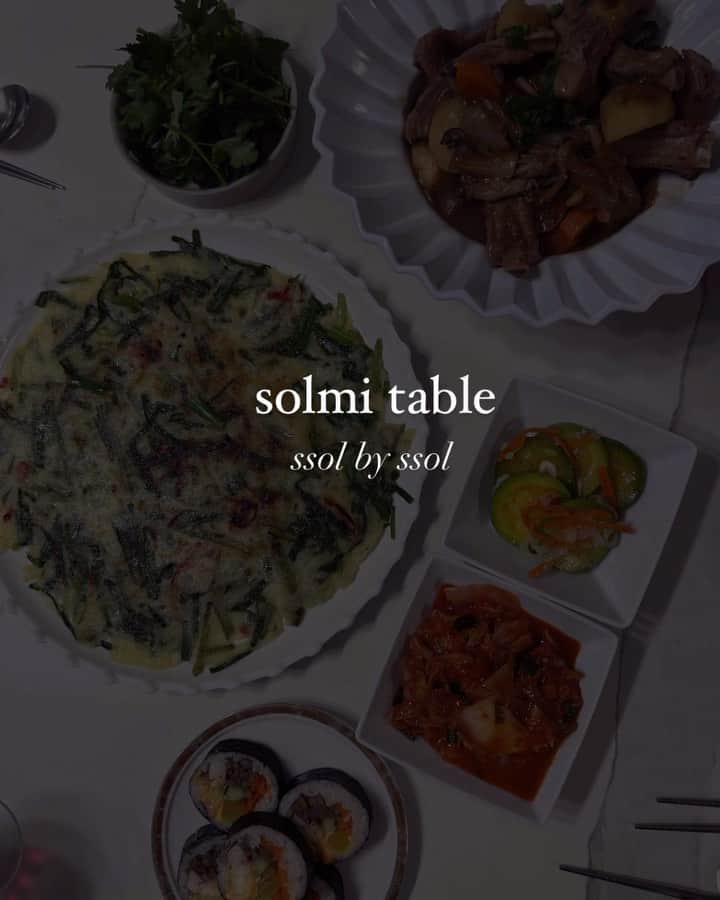 パク・ソルミのインスタグラム：「🌿  Recipe👉👉👉 @the_bocksoon_official」