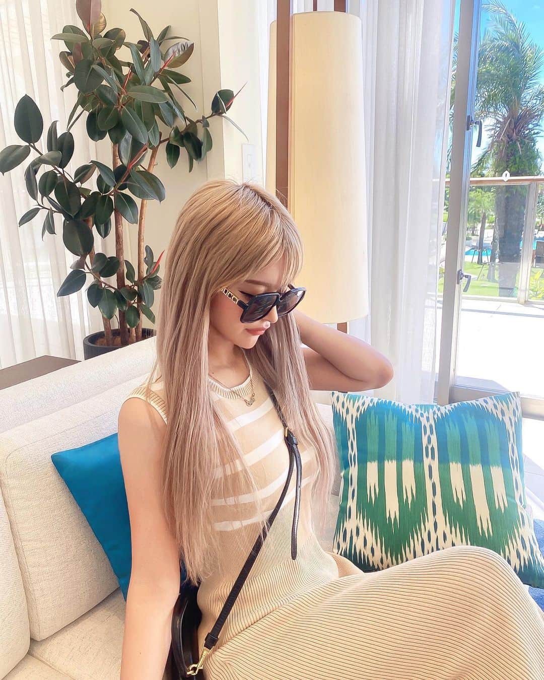 アンジェリカのインスタグラム：「この間〜🩷🩷 ┈┈┈┈┈┈┈┈┈┈┈┈┈┈┈┈┈┈┈┈ 👗: @cherimi_official ‪‪❤︎‬ ┈┈┈┈┈┈┈┈┈┈┈┈┈┈┈┈┈┈┈┈」
