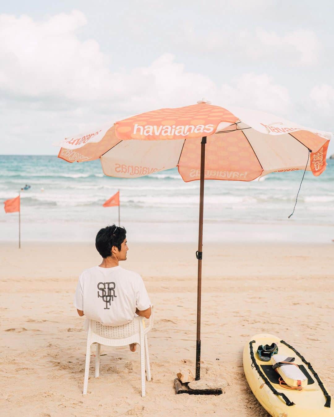 八代健さんのインスタグラム写真 - (八代健Instagram)「Lovely weekend at Kata beach 🌞🏝 #Phuket #beachlife  #HydroConquest #LonginesThailand   📷 @mojito.boy」6月26日 22時51分 - kenyashiro