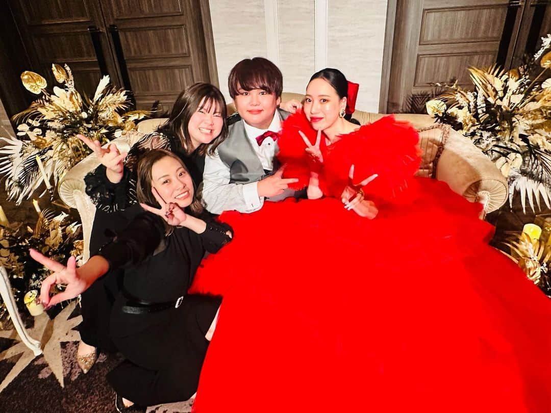 ゆい/スターリーズさんのインスタグラム写真 - (ゆい/スターリーズInstagram)「妹みたいなガガの結婚式💒👰‍♀️ 幸せになるんだぞ💍」6月26日 22時57分 - yui_starys