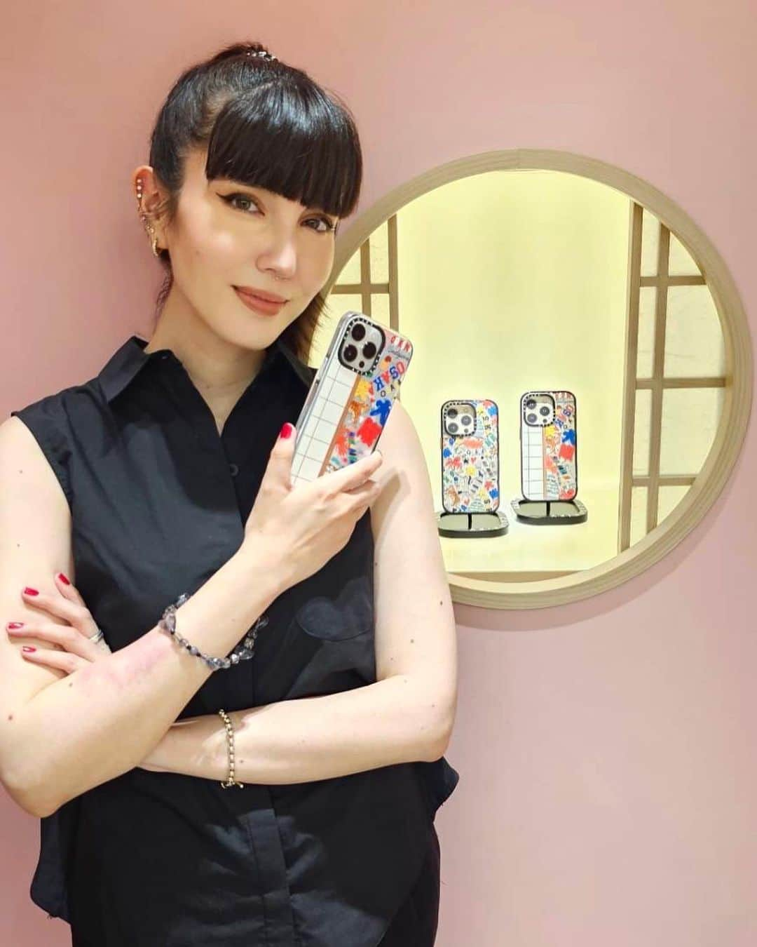 サマンサ麻里子さんのインスタグラム写真 - (サマンサ麻里子Instagram)「#CASETiFYOSAKA 🐯🐙🦀🏯  @casetify_jp @casetify」6月26日 23時51分 - samanthamariko