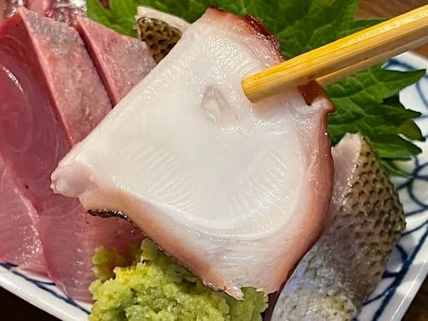 小野瀬雅生さんのインスタグラム写真 - (小野瀬雅生Instagram)「逗子の海鮮食堂満天で初夏の刺身盛り合わせウマウマウー☆2人前だけどたっぷり☆佐島の地だこ刺☆かます刺☆いなだ刺☆かつお刺☆とび魚刺☆どれも初夏の一瞬を戴いているよう☆強く華やかで儚い☆佐島のたこはマイタコチャンピオン☆スキスキスー☆五橋もヒジョーにウマイ☆海鮮ブラボー♫ #海鮮食堂満天 #逗子 #刺身盛り合わせ #初夏 #小野瀬雅生 #onosemasao #ウマウマウー #地だこ刺 #佐島 #タコチャンピオン #かます刺 #いなだ刺 #かつお刺 #とび魚刺 #スキスキスー #たまりませんわ #五橋 #チョーウマイ #海鮮ブラボー」6月27日 0時42分 - onosemasao