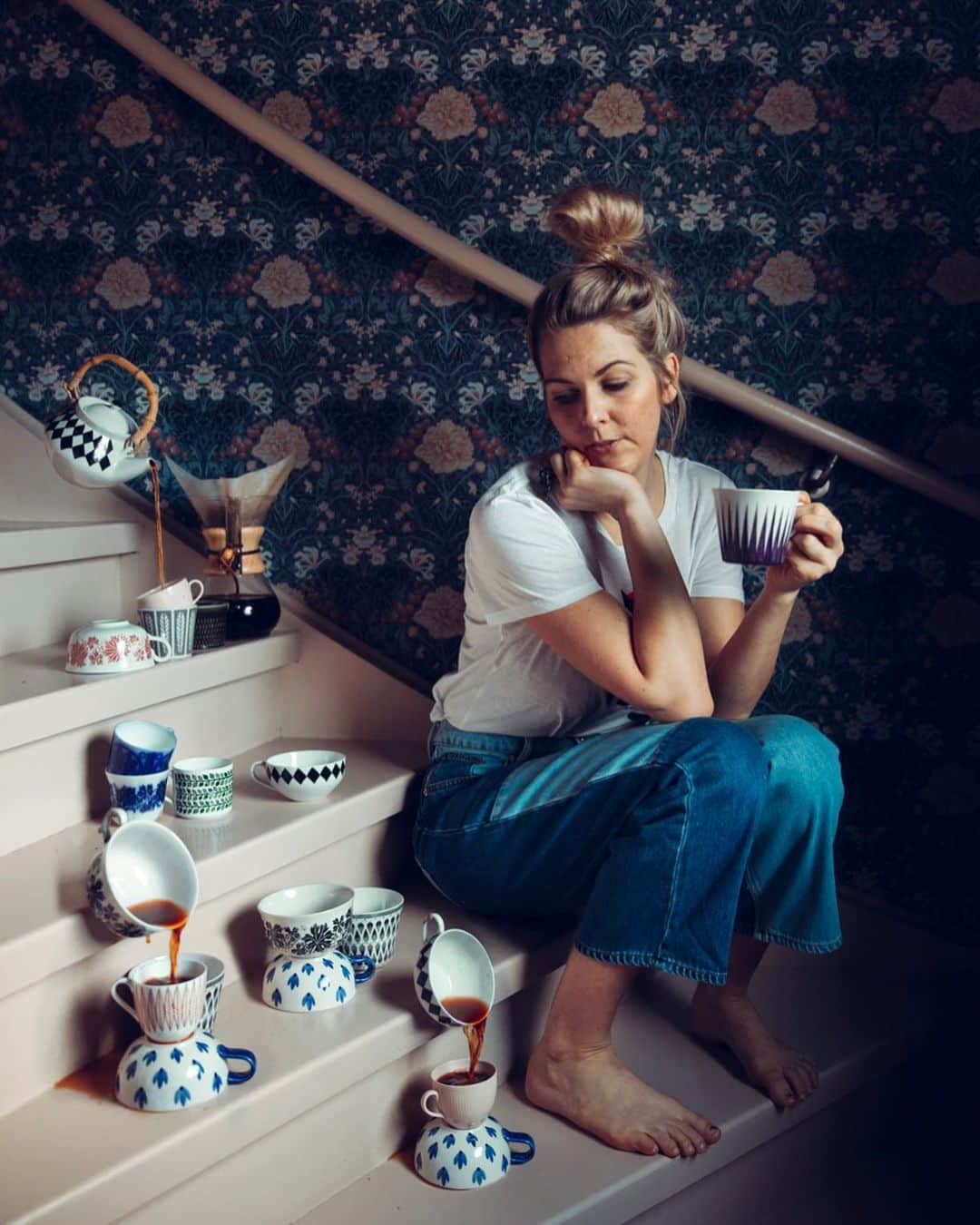 Linda Lomelinoさんのインスタグラム写真 - (Linda LomelinoInstagram)「Coffee with @myfeldt.se ☕️🪄」6月27日 1時25分 - linda_lomelino