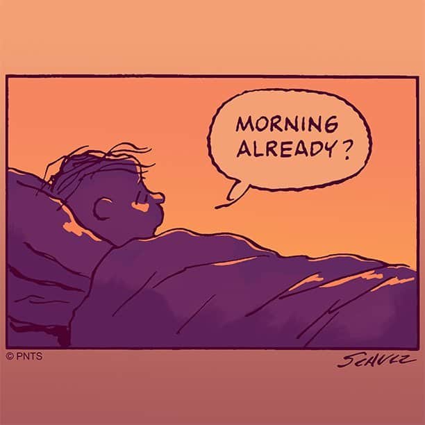 スヌーピーのインスタグラム：「Monday again」