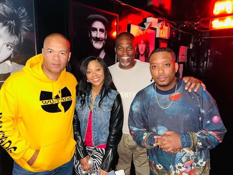 のインスタグラム：「About last week! Something’s brewing ☕️ Thank you @therealhartbeat #jeffclanagan @therealchrisspencer @comediancp! #Renee and #Preston in these streets! 🤣 @runtheworldstarz」