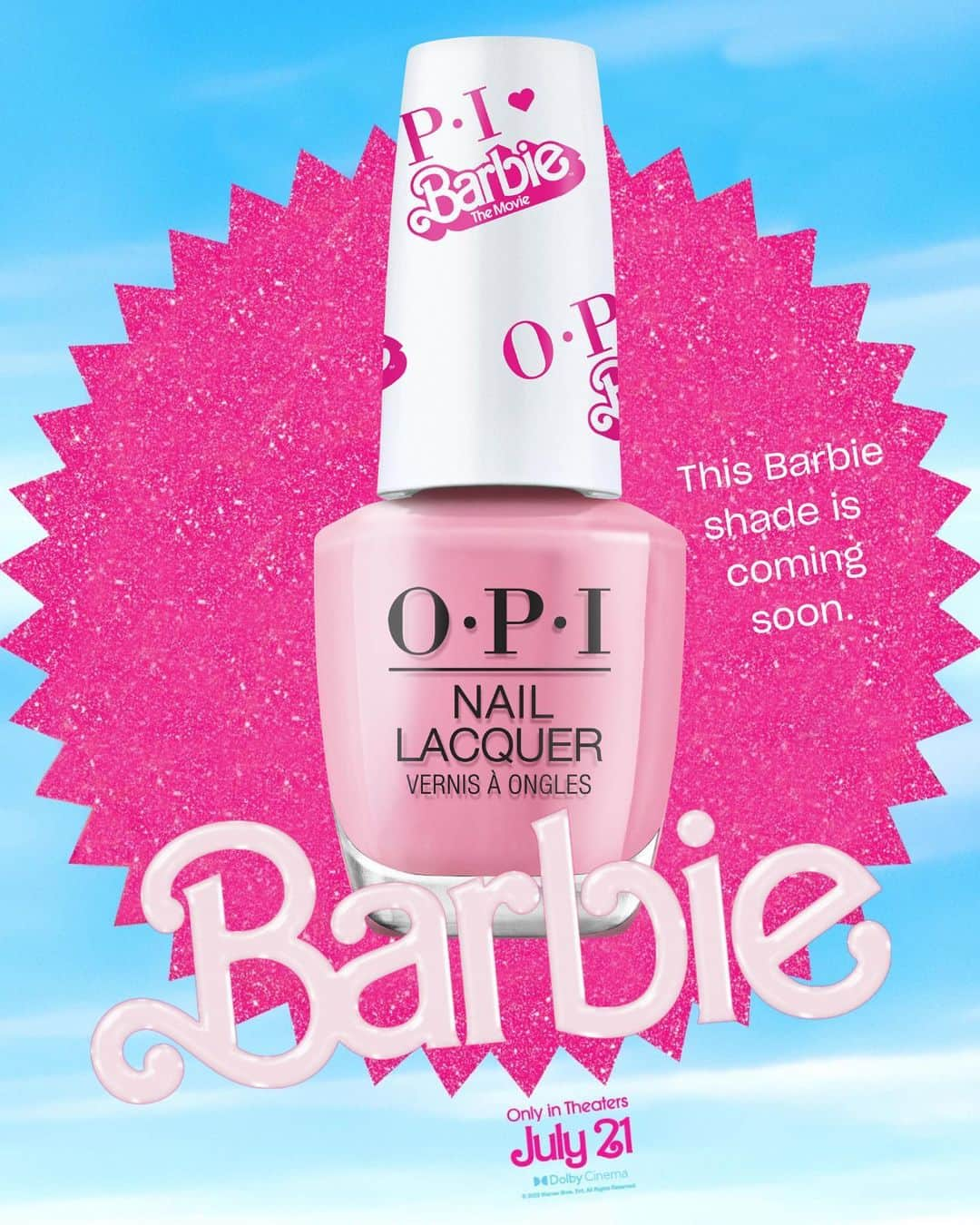 OPIさんのインスタグラム写真 - (OPIInstagram)「The rumors are true... This Barbie is soOo OPI! 💅  The OPI x @barbiethemovie collection launches July 1.💖 Mark your cal for the most glam collab ever. 😉 🎀 #OPIxBarbieTheMovie」6月27日 4時05分 - opi