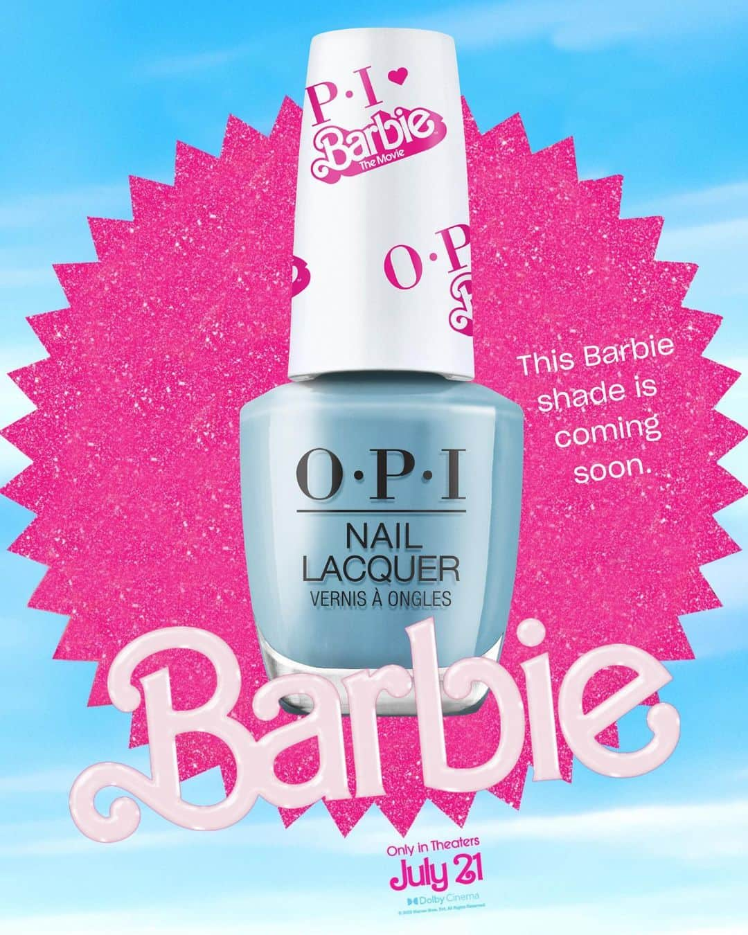 OPIさんのインスタグラム写真 - (OPIInstagram)「The rumors are true... This Barbie is soOo OPI! 💅  The OPI x @barbiethemovie collection launches July 1.💖 Mark your cal for the most glam collab ever. 😉 🎀 #OPIxBarbieTheMovie」6月27日 4時05分 - opi