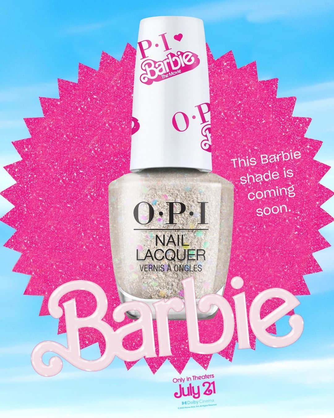OPIさんのインスタグラム写真 - (OPIInstagram)「The rumors are true... This Barbie is soOo OPI! 💅  The OPI x @barbiethemovie collection launches July 1.💖 Mark your cal for the most glam collab ever. 😉 🎀 #OPIxBarbieTheMovie」6月27日 4時05分 - opi