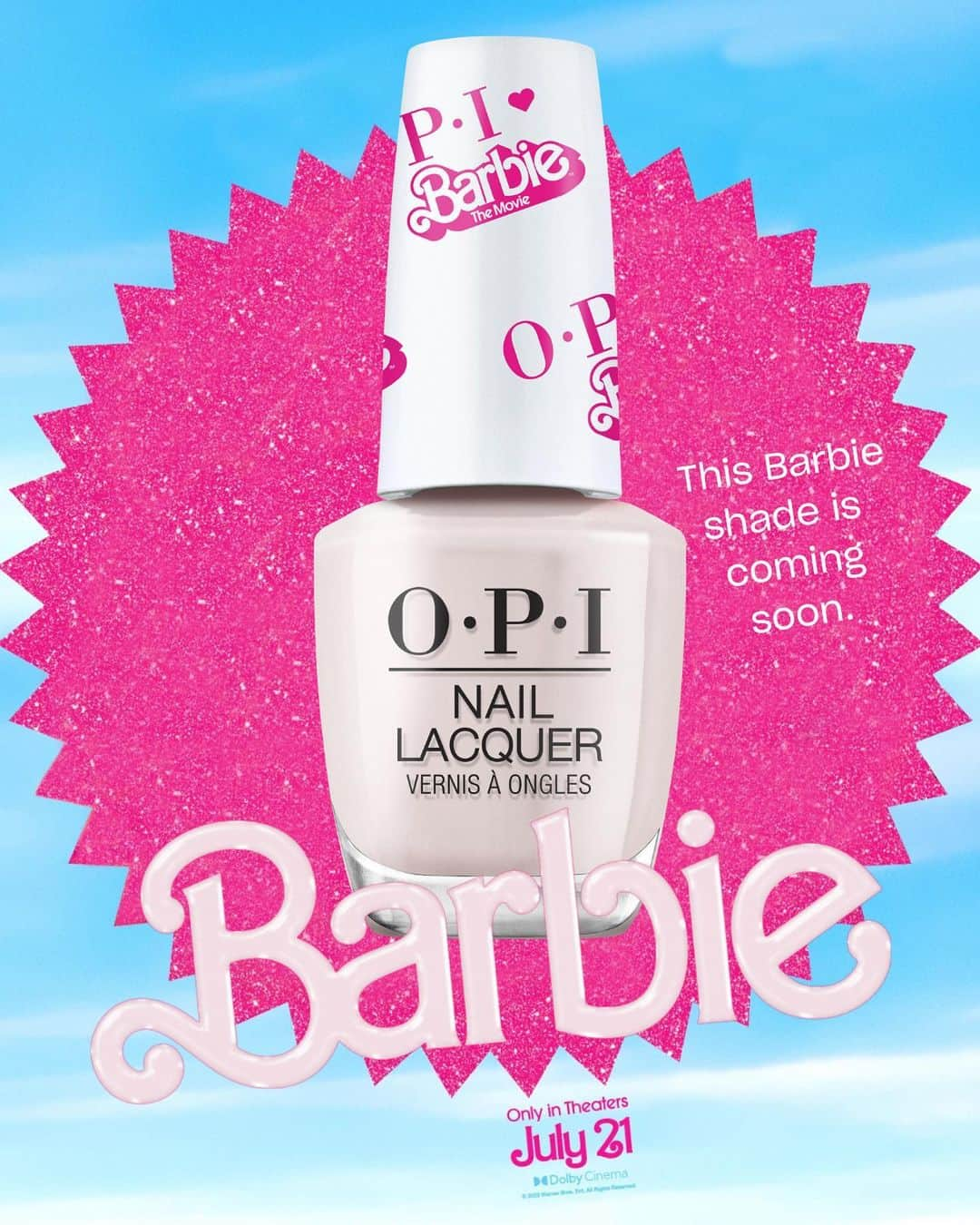 OPIさんのインスタグラム写真 - (OPIInstagram)「The rumors are true... This Barbie is soOo OPI! 💅  The OPI x @barbiethemovie collection launches July 1.💖 Mark your cal for the most glam collab ever. 😉 🎀 #OPIxBarbieTheMovie」6月27日 4時05分 - opi