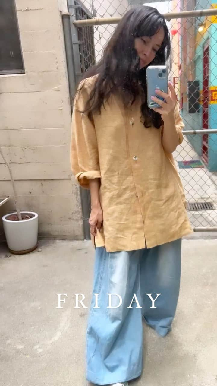 フリーディアのインスタグラム：「Outfits from the past week or weeks… #oops  • • • 先週と先々週のコーデ。」