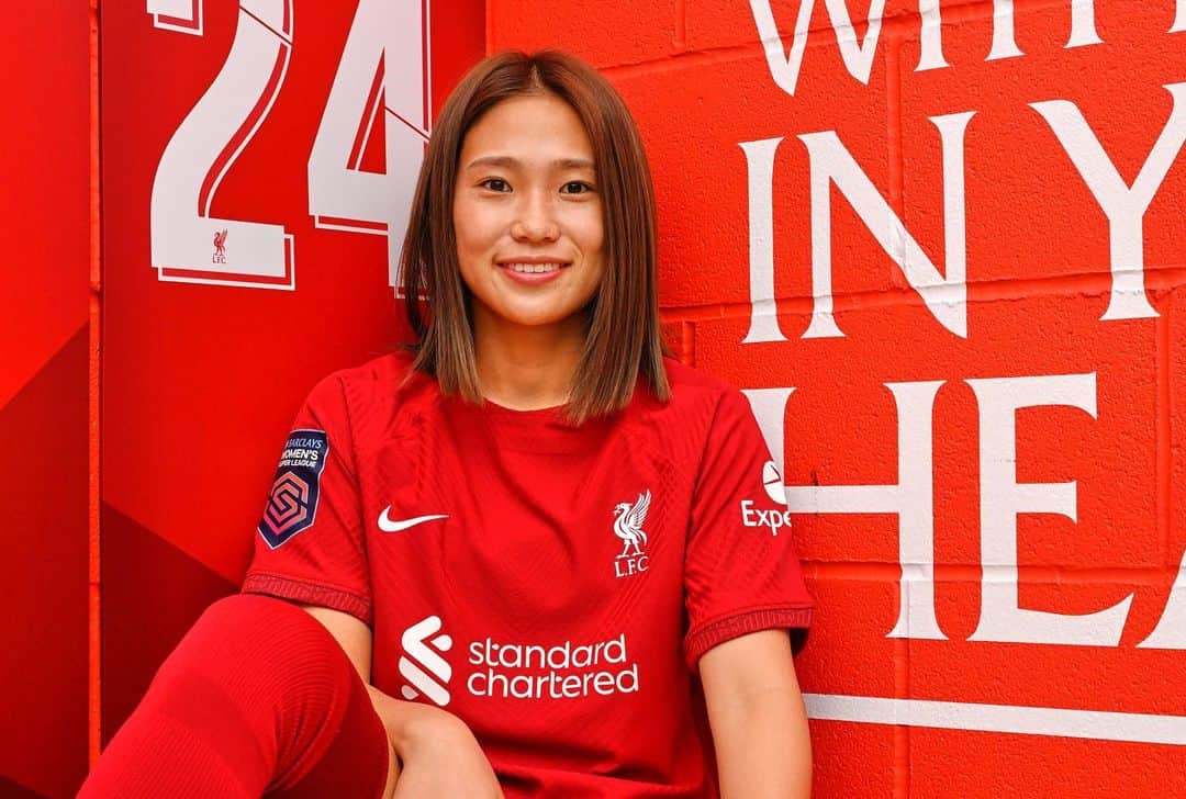 長野風花のインスタグラム：「.  All I wanna say is…. I love you guys so much Liverpool ❤️」