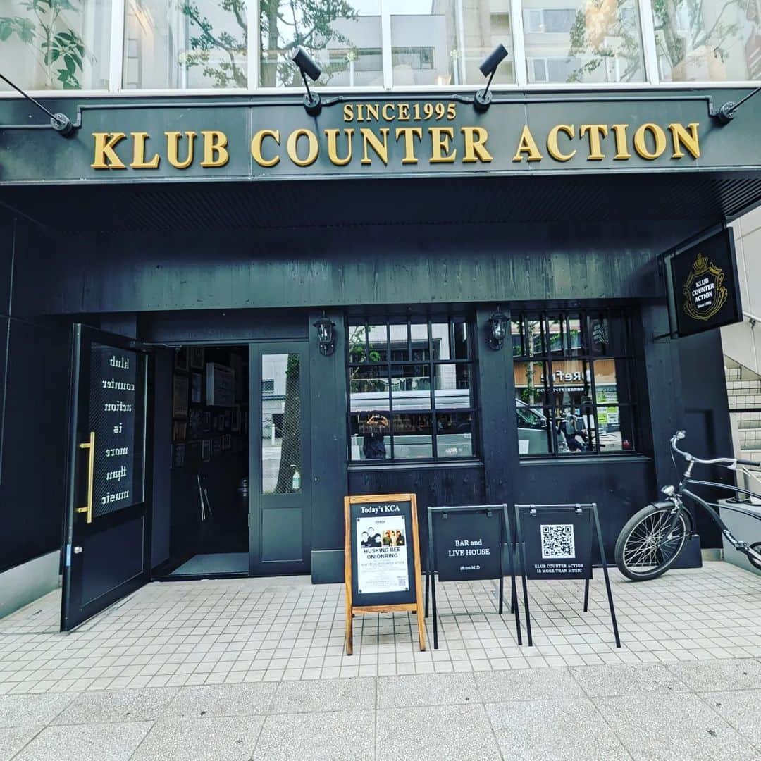 磯部正文さんのインスタグラム写真 - (磯部正文Instagram)「⁡ ⁡KLUB COUNTER ACTION復活⁡⁡ ⁡ONIONRINGと共に杮落とし⁡ ⁡変わらぬ心地よい音圧⁡ ⁡またこれから幾つもの音が沁みていくハコ⁡ ⁡⁡ ⁡今日札幌サンプラザホールでOAUのライブがあるトシローも足を運んでくれた⁡ ⁡⁡ ⁡カウンターアクションの皆様⁡ ⁡来てくれた皆様⁡ ⁡ありがとうございました」6月3日 8時35分 - masafumiisobe