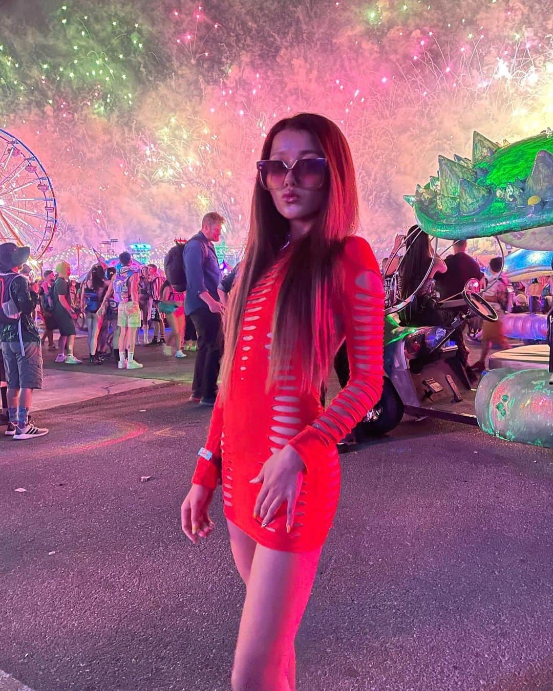 koyuさんのインスタグラム写真 - (koyuInstagram)「EDC day 2 ❤️🧡💛💚💙💜🤍 . #edc #edclasvegas #edcweek #edcweekend #edc2023 #edc2023❤️🧡💛💚💙💜 #lasvegas #america」6月3日 9時18分 - koyu1215