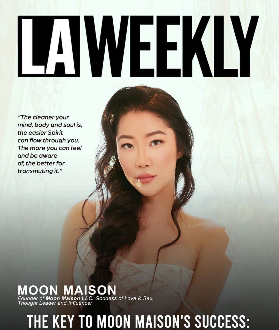 GODDESS OF LOVEのインスタグラム：「New Article in LA WEEKLY. 👁️Link in Bio✨」