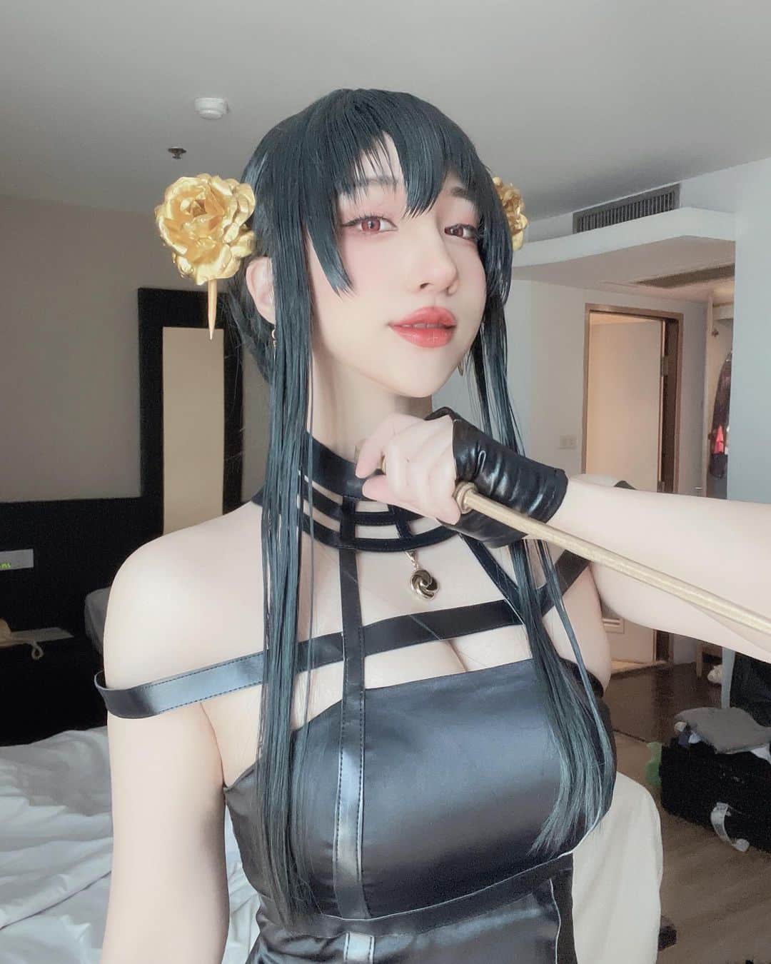 千尋のインスタグラム：「ready❤️準備好啦❤️ #maruya  #spyxfamily #cosplay」