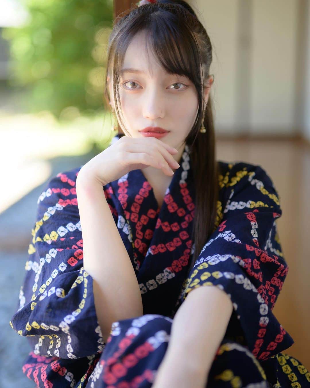 柚木ふゆのインスタグラム：「・ ・ ・ 今年も浴衣いっぱい着たい🙊🫶🏻 ・ ・ ・ photo by Ken さん ・ ・ ・ ・ ・ ・ ・ ・ ・ ・ ・ ・ ・ #instaphoto #portrait #portraitphotography #photo #photography #model #film #camera #japan #japanesegirl #girl #ポートレート #ポートレートモデル #被写体 #被写体モデル #浴衣女子 #サロンモデル #カメラ女子 #カメラ好きな人と繋がりたい #写真好きな人と繋がりたい #浴衣 #浴衣ヘアアレンジ #makeup #人像攝影 #人物攝影 #模特 #攝影 #古民家 #ポニーテールアレンジ #ポニーテール」