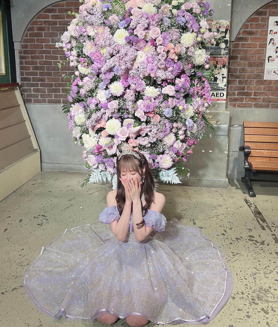 服部有菜さんのインスタグラム写真 - (服部有菜Instagram)「. これで ドレス投稿は終わり…🪽💜  プリンセスにさせてくださってありがとうございました。 . . .」6月3日 21時54分 - yuna__0330.48