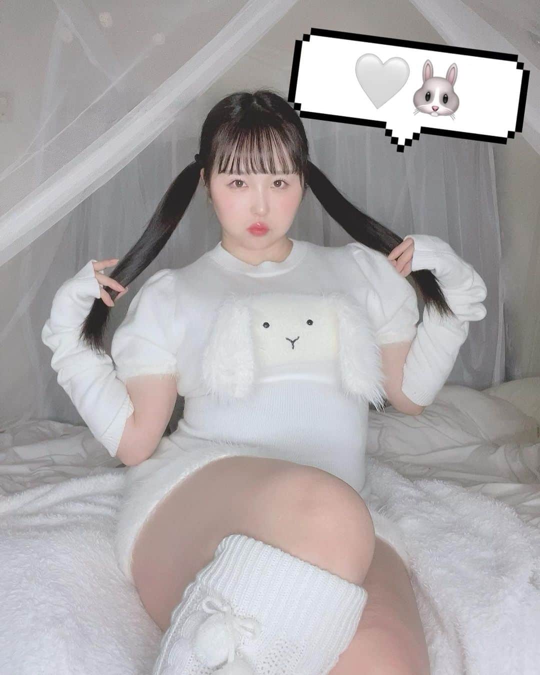 上田ミルキィのインスタグラム：「さすがに可愛すぎるな' × '♡  (スタンプ加えて再投稿)」