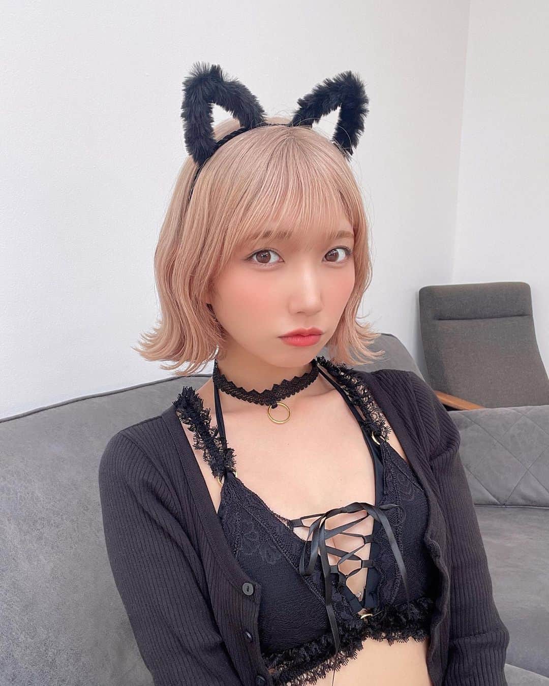 霜月めあのインスタグラム：「めあにゃん飼うかい？🐈 . . . . #霜月めあ #めあめあ #model #sexy #selfie #animegirl #셀카 #셀스타그램 #패션스타그램 #데일리 #asiangirl #cosplay #좋아　 #follow #like #tokyo #ootd #自撮り界隈 #自撮り女子 #sexybody #love #맞팔 #tagsforlikes #japanesegirl #女孩 #发#爱 #instadaily #グラビア #日系穿搭」