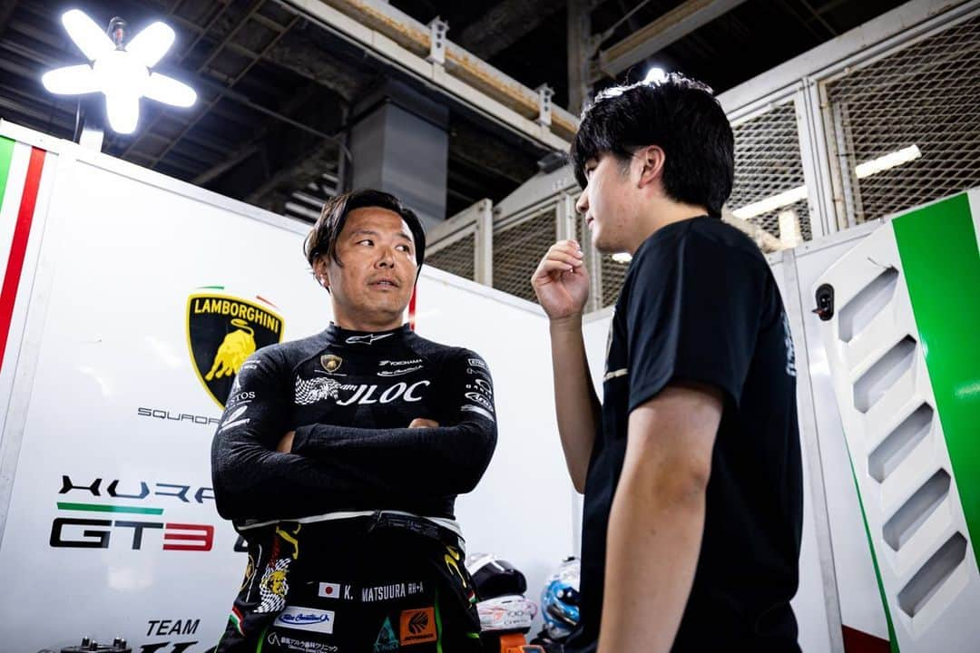 松浦孝亮さんのインスタグラム写真 - (松浦孝亮Instagram)「Super GT Rd.3 鈴鹿 予選　P14 公式練習から調子は良く、正直もっと上を狙っていました。 しかし、予選はダンロップ勢が速く、敵いませんでした。 自分のドライビングも細かいミスが多く、自分の走りももっと改善する必要がありますね。 明日はP14からスタートします。 450km、3スティントの戦いです。 面白い展開が待っているだろうし、6位以内目指して頑張ります。 応援、よろしくお願い致します。 #lamborghini #lamborghinihuracangt3  #supergt #jloc #suzukacircuit」6月3日 22時34分 - ko_matsuura