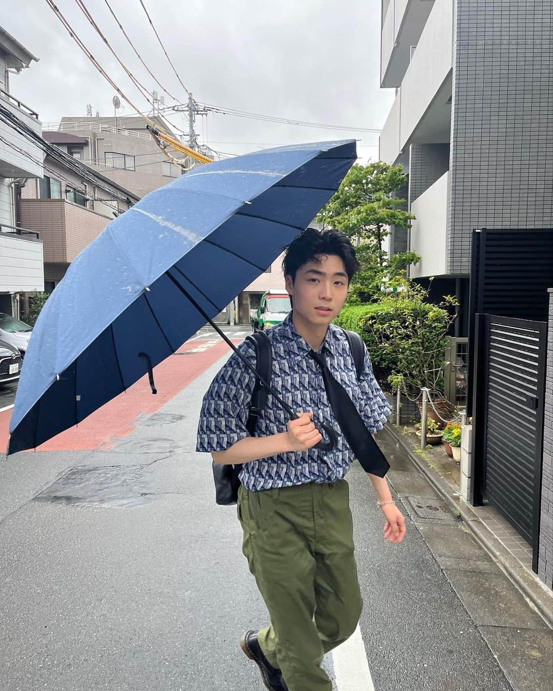 八村倫太郎（WATWING）さんのインスタグラム写真 - (八村倫太郎（WATWING）Instagram)「雨ニモ負ケズ、風ニモ負ケズ。」6月3日 22時54分 - rintaro_watwing