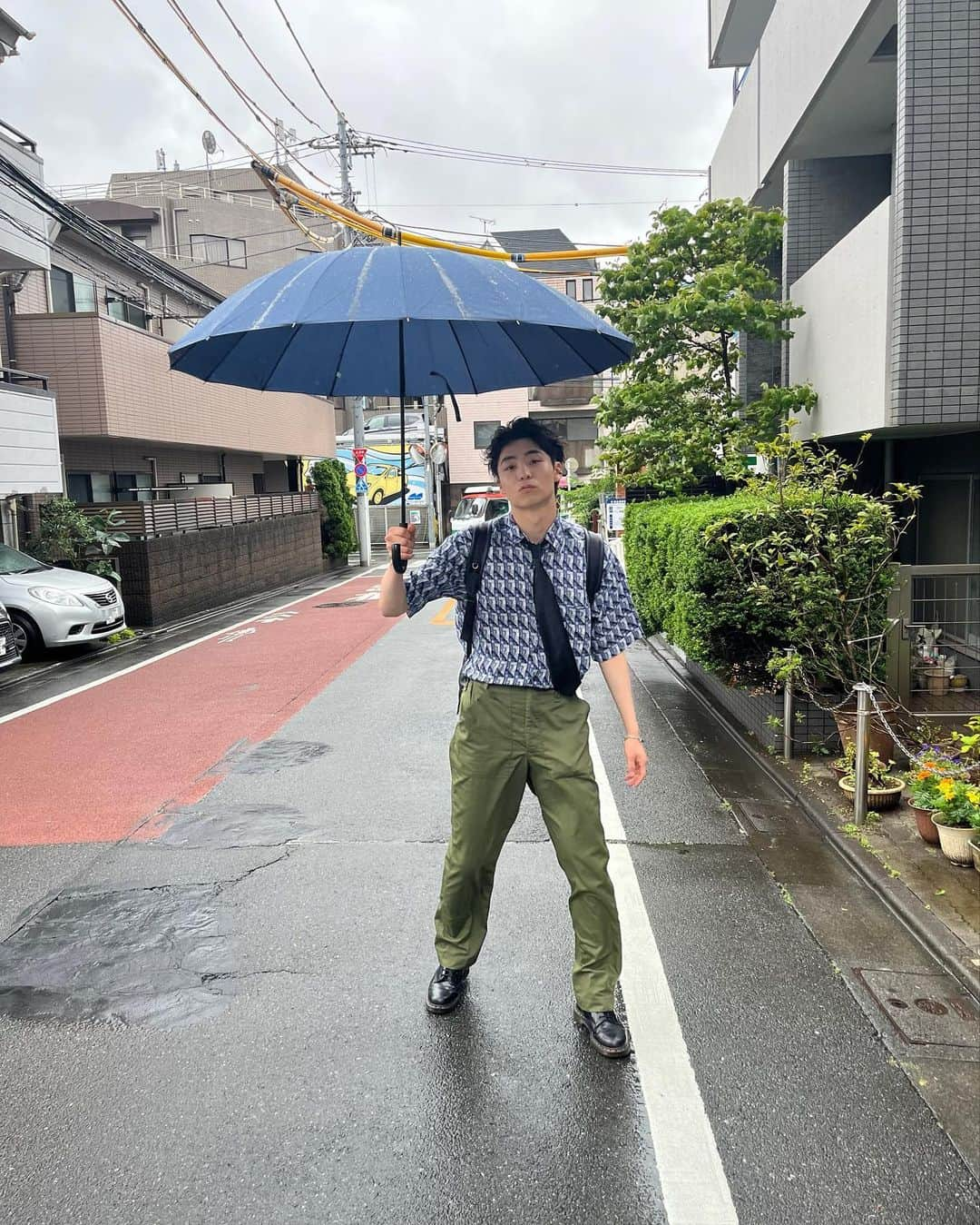 八村倫太郎（WATWING）さんのインスタグラム写真 - (八村倫太郎（WATWING）Instagram)「雨ニモ負ケズ、風ニモ負ケズ。」6月3日 22時54分 - rintaro_watwing