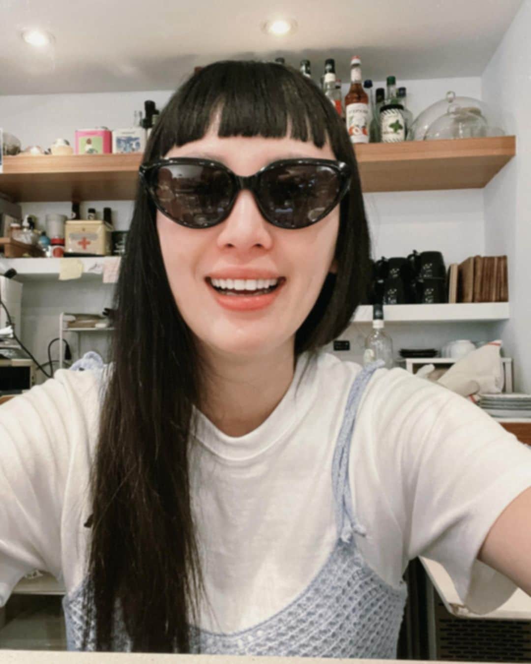 ウェイ・ルーシュエンのインスタグラム：「我真的擔心季擠晚上上台頒獎的時候，看到任何麥克風我都會忍不住大唱特唱。 #請攔住我 #hito流行音樂獎頒獎典禮」