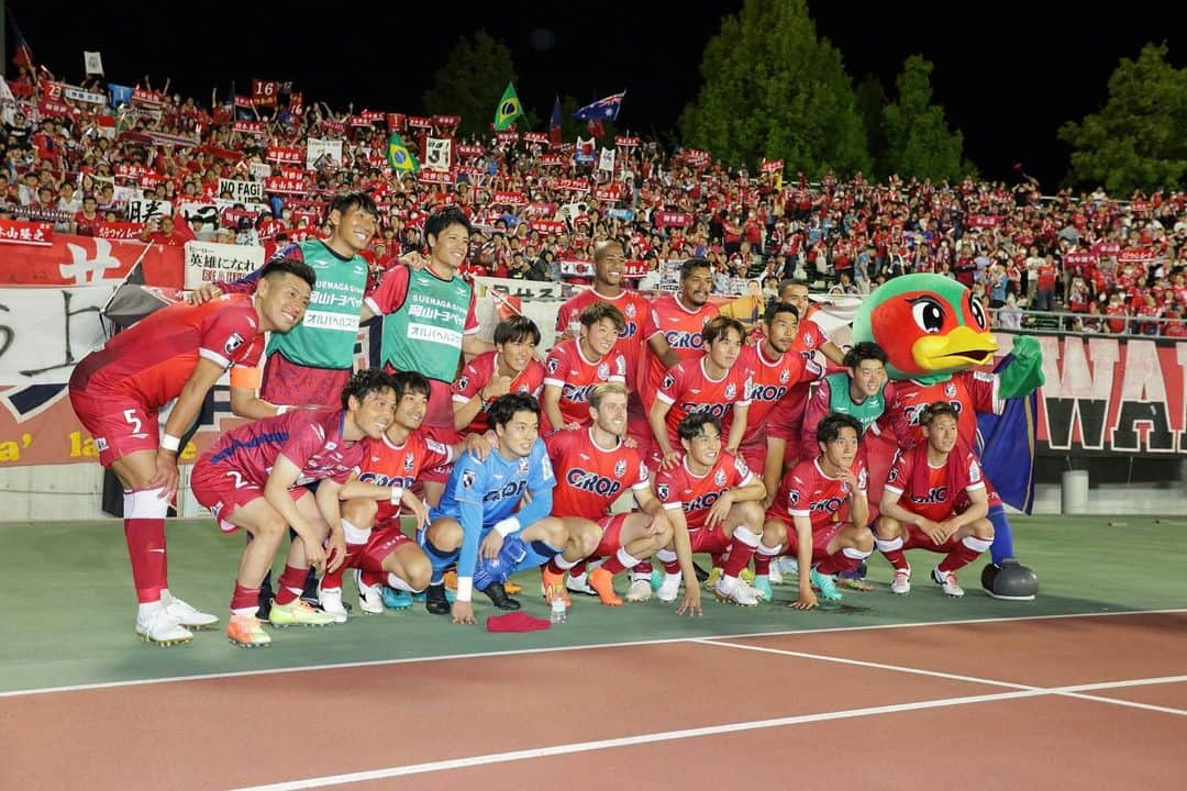 高橋諒のインスタグラム：「vs 徳島ヴォルティス 2-0 win  たくさんの応援ありがとうございました！！ 連勝目指して頑張ります！！」