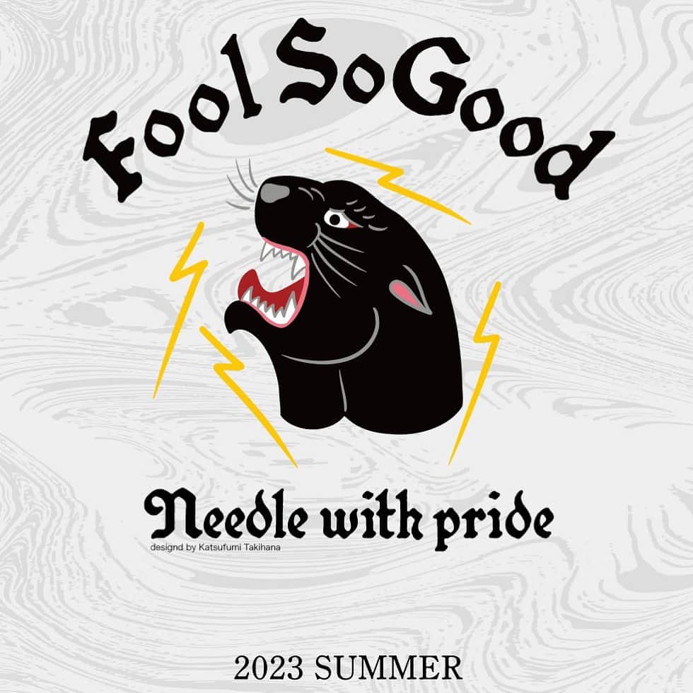 Katsufumi Takihanaのインスタグラム：「Fool So Good ｘKatsufumi Takihana 再びです！ @foolsogood_jp のonline storeから販売開始されました。 よろしくお願いします💸 Thank you.」