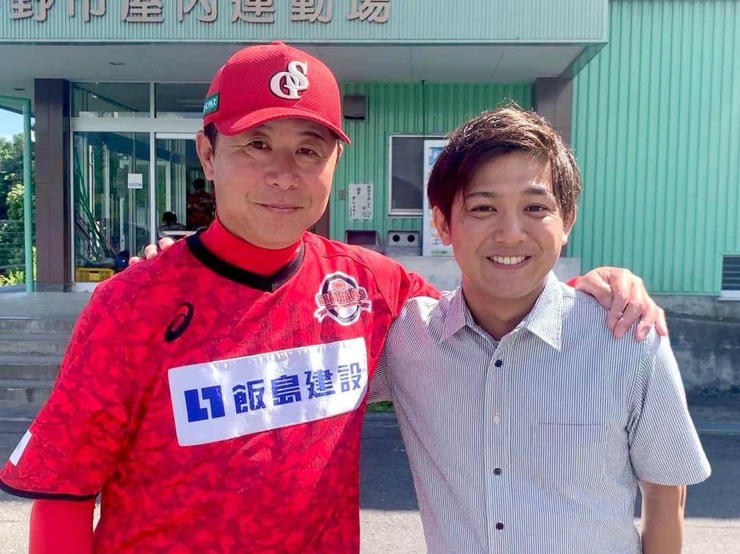 松山航大さんのインスタグラム写真 - (松山航大Instagram)「★ 信濃グランセローズ取材⚾️ . 絶好調！野球のBCリーグ 信濃グランセローズの柳沢裕一監督に直撃取材🎤 . 現在チームは8連勝中で、北地区首位を快走中！ 強さのヒミツや注目選手など、お話を伺ってきました！ . 来週5日(月)「ふるさとライブ」スポーツコーナーでお伝えします！ お楽しみに😊 . #野球 #独立リーグ #BCリーグ #信濃グランセローズ #柳沢裕一 監督 #長野放送 #アナウンサー #松山航大」6月3日 19時47分 - kodai_matsuyama