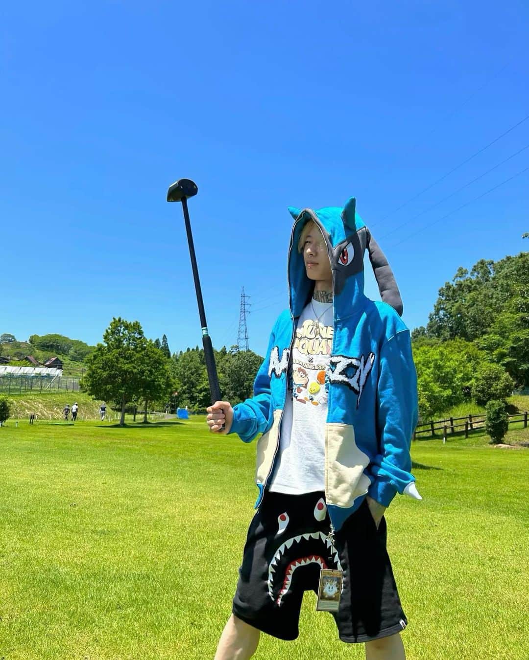 Lil KINGのインスタグラム：「I'm a ルカリオ」