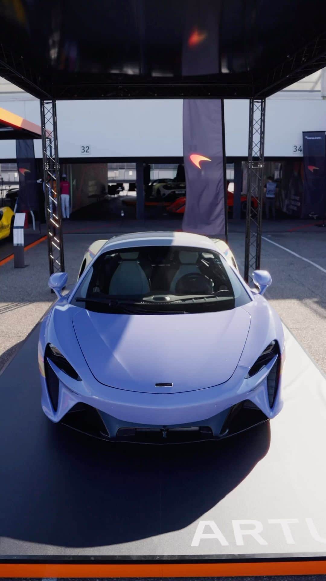 McLaren Automotiveのインスタグラム：「What a line-up we have this weekend at the Hockenheimring! Can you spot your favourite McLaren? #McLarenAuto #hockenheimring」