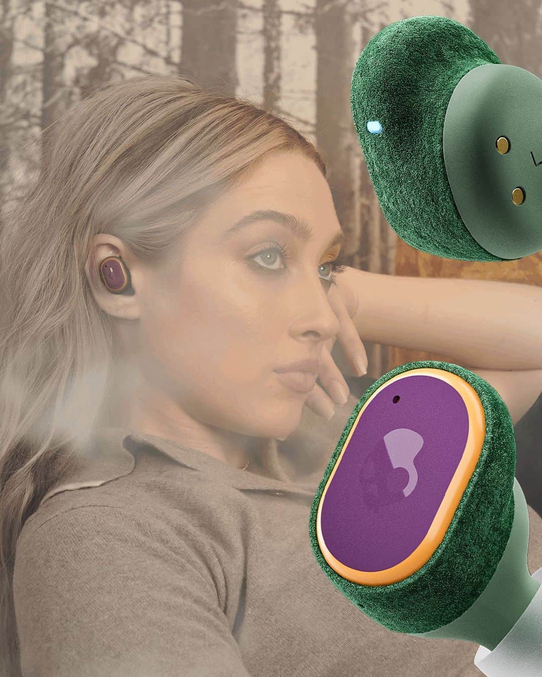 Skullcandy Japanのインスタグラム：「限定カラーGrind® Haze 予約受付中💀  葉っぱを連想するソフトで贅沢な質感 そしてスモーキーなクリアケースも リラックスしたプレイリストを聴いてムードたっぷりなを気分を味わいましょう🌿」