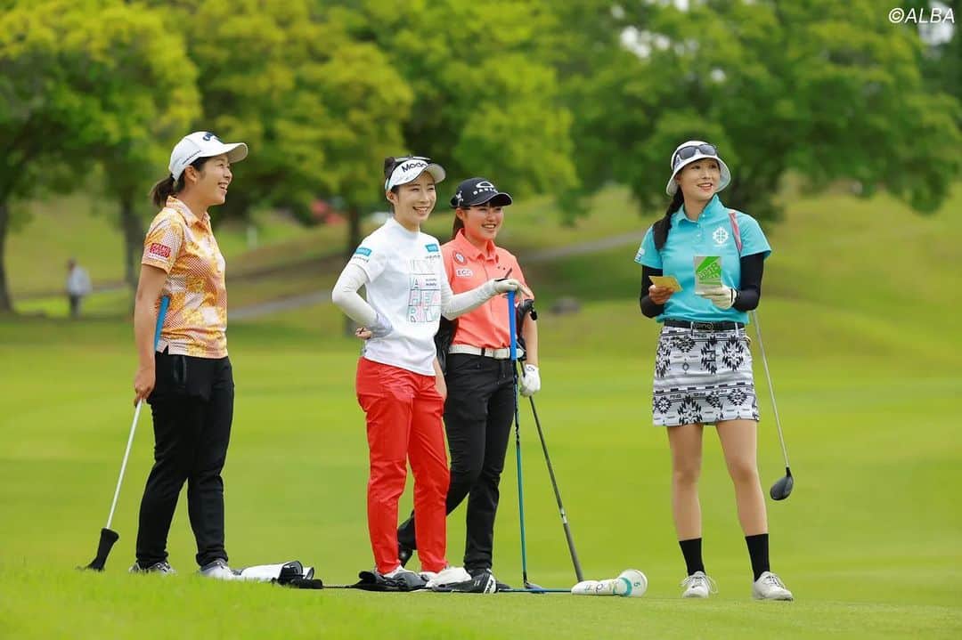 篠崎愛さんのインスタグラム写真 - (篠崎愛Instagram)「楽しい組でした🫰💕」6月3日 21時24分 - mana.s_golf