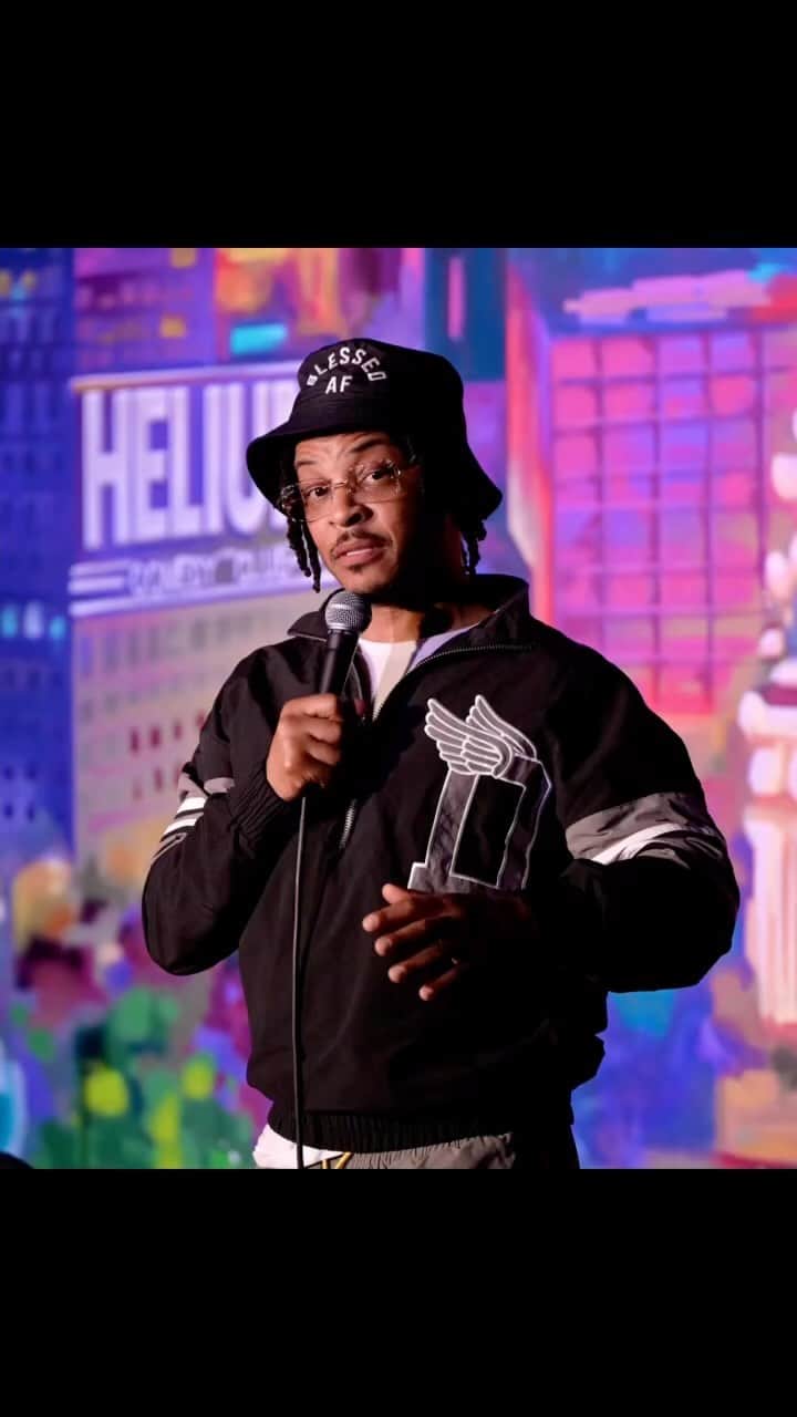 T.I.のインスタグラム：「Indianapolis @heliumcomedyind SOLD OUT 2Shows Last Night 2 SOLD OUT Tonight 💥💥💥💥💥 @thehahamafia @comediankdubb23 @ronniejordan @darealjayski Ⓜ️Ⓜ️Ⓜ️Ⓜ️Ⓜ️Ⓜ️」