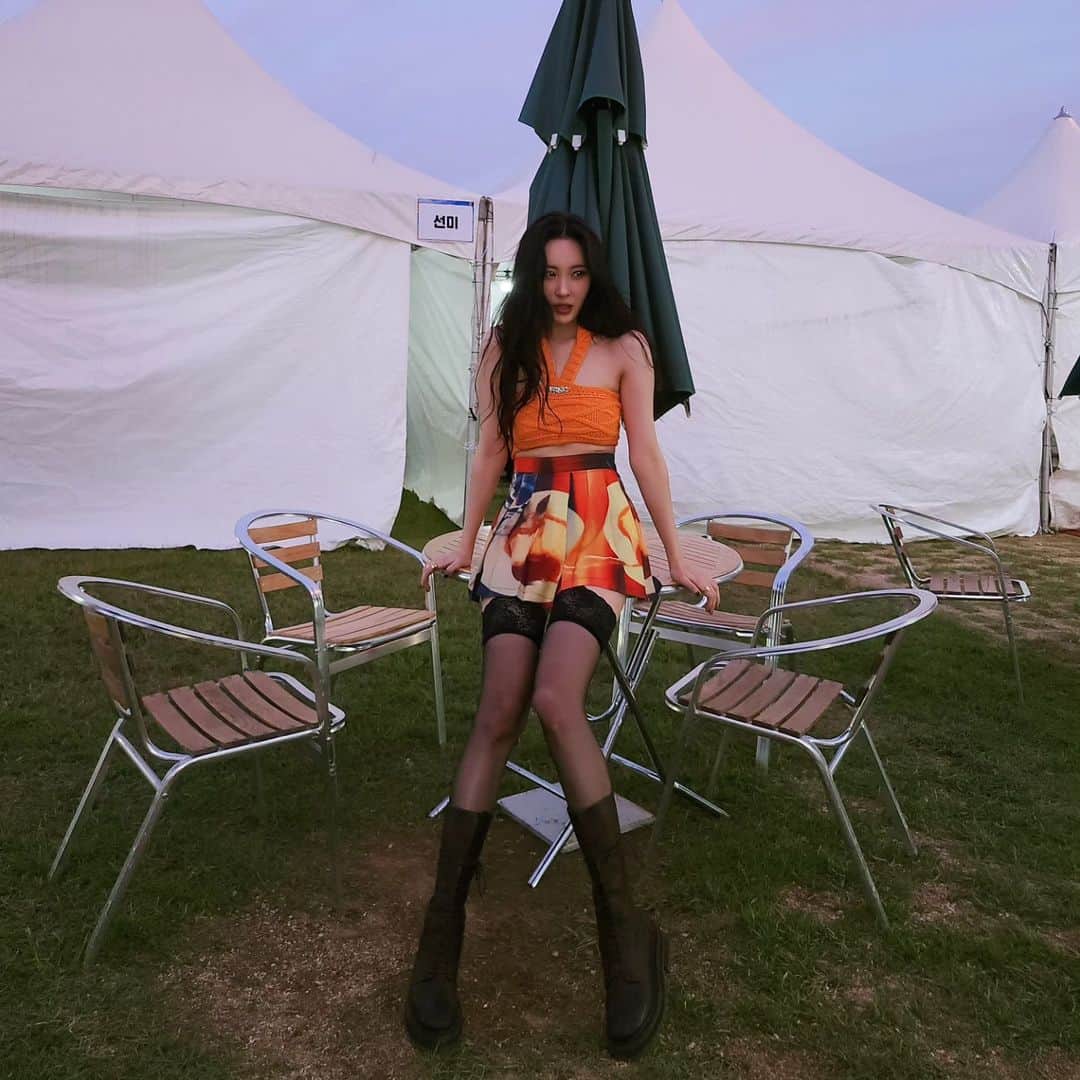 ソンミのインスタグラム：「행복했어요오옹🧡  @toneandmusicfestival」