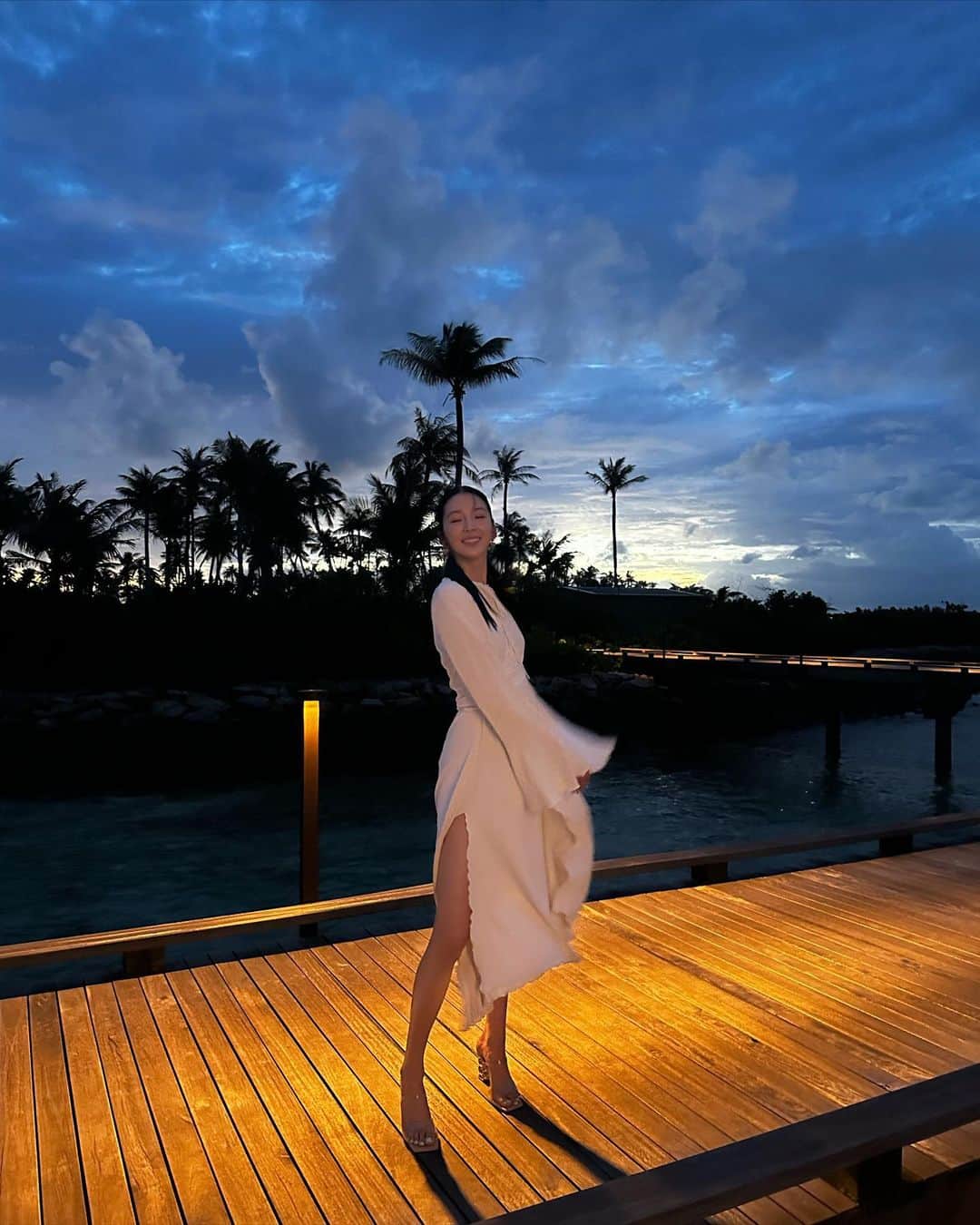 アイリーン・キムのインスタグラム：「Hello paradise🏝️💕 @patinamaldives」